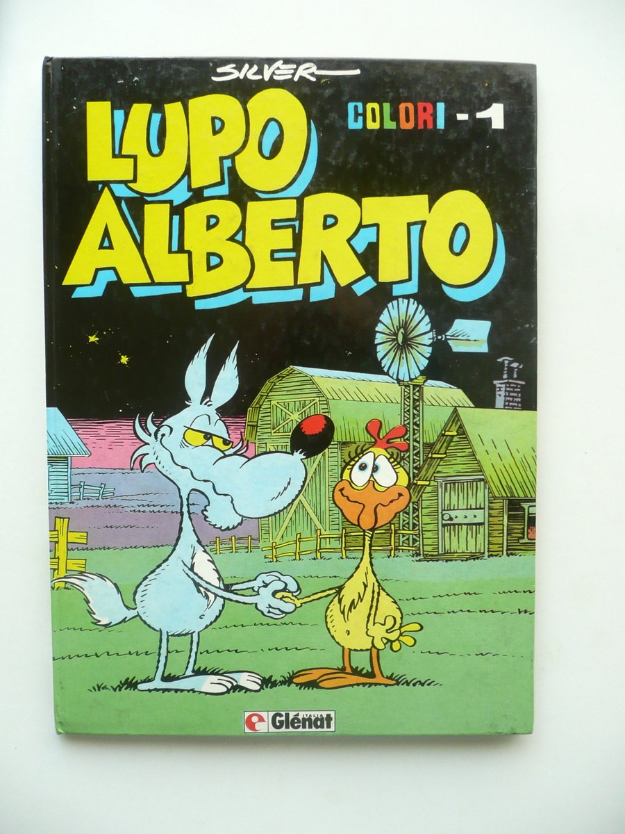 Lupo Alberto Colori -1 Silver Glenat Italia Milano 1987 Fumetto
