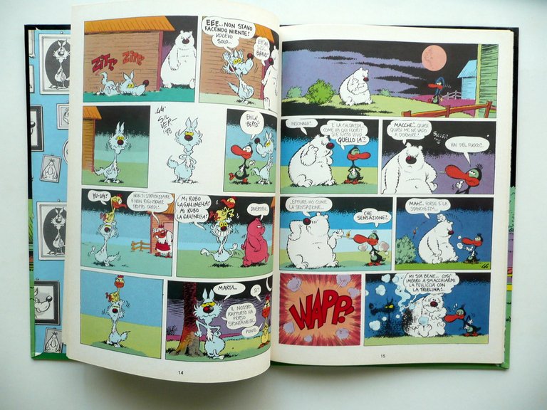 Lupo Alberto Colori -1 Silver Glenat Italia Milano 1987 Fumetto