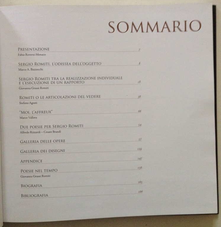 M.A. Bazzocchi Sergio Romiti a Casa Saraceni L'Odissea Dell'Oggetto Bologna …