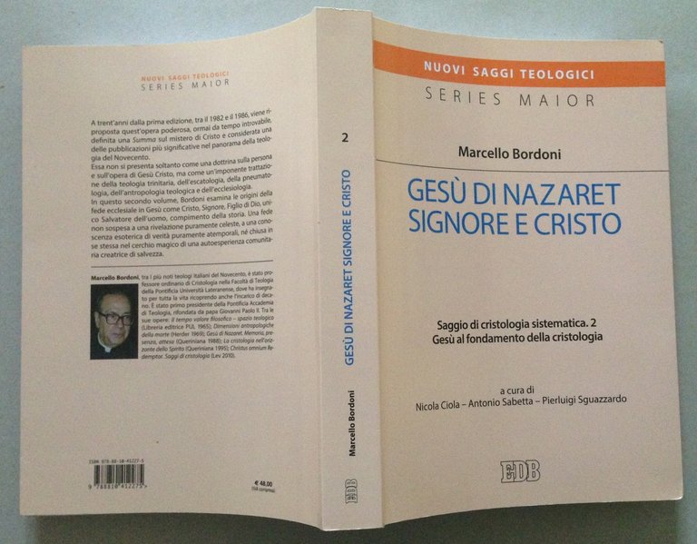 M. Bordoni Ges˘ di Nazaret Signore e Cristo Saggio Cristologia …