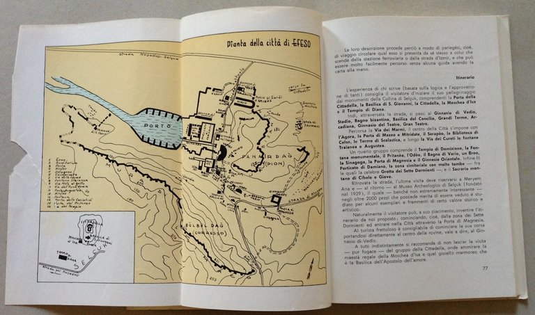 M. da Novellara Efeso Storia e Rovine Imprimatur Parma 1962