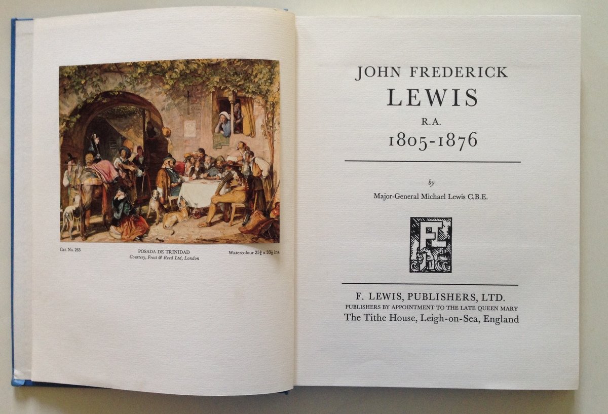 M Lewis John Frederick Lewis Catalogo Erotismo Oriente Lewis Publishers … | Immagine principale