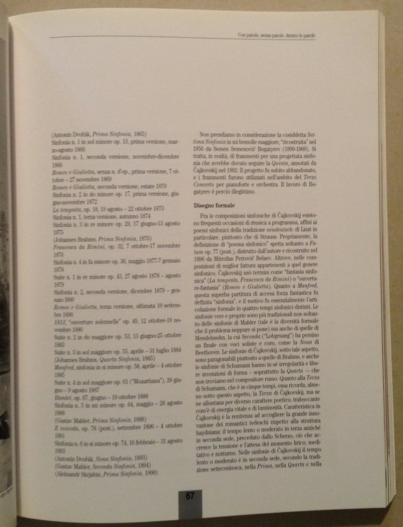 M. R. Boccuni Petr Ilic Cajkovskij Grafis Industrie Grafiche 1997