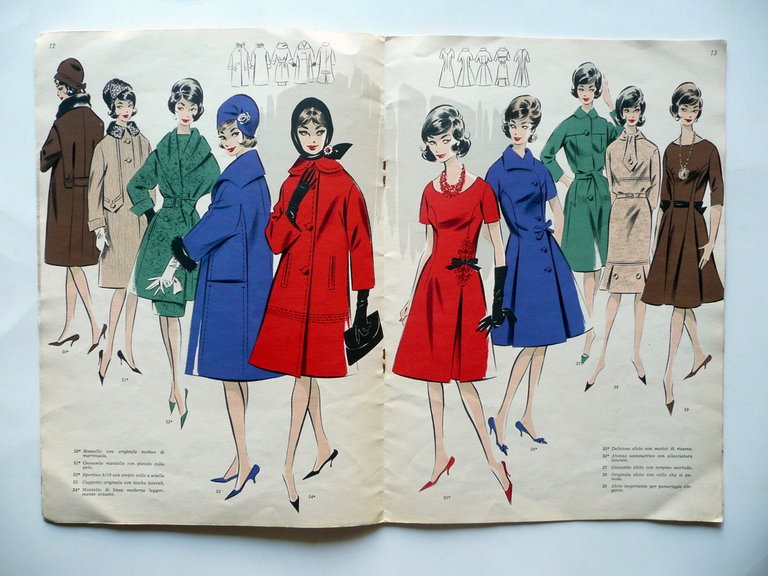 Ma Mode Rivista Numero 33 Inverno 1963 Moda Figurini Modelli …