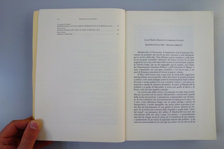 MACHIAVELLI NELLA STORIOGRAFIA E NEL PENSIERO POLITICO DEL XX SECOLO …
