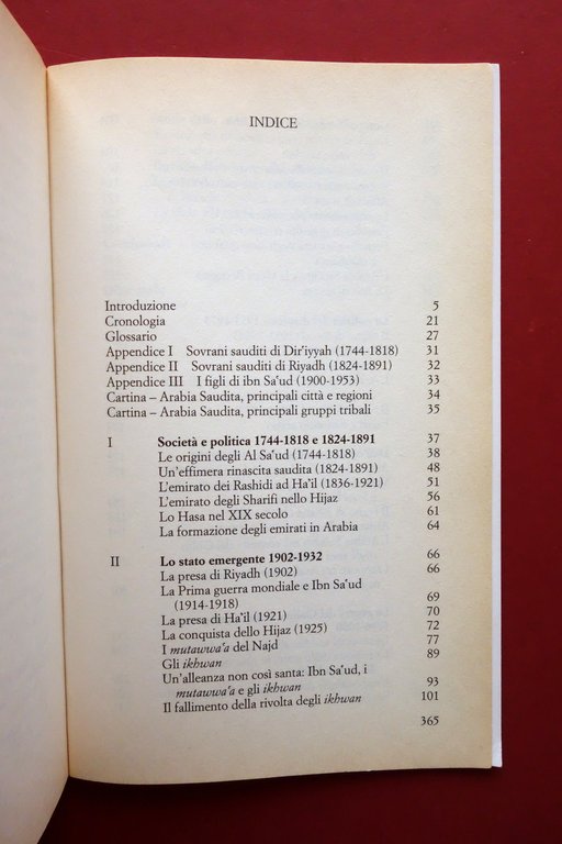 Madawi Al-Rasheed Storia dell'Arabia Saudita Bompiani Milano 2004 Raro Esaurito | Immagine Gallery 4