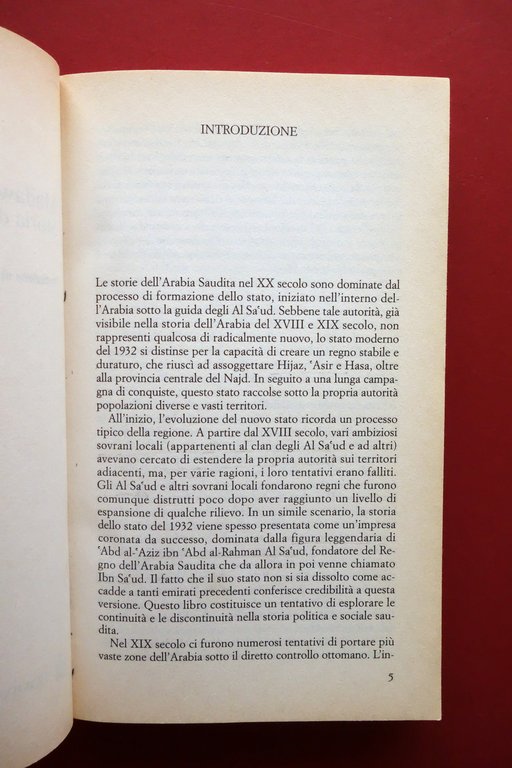 Madawi Al-Rasheed Storia dell'Arabia Saudita Bompiani Milano 2004 Raro Esaurito | Immagine Gallery 6