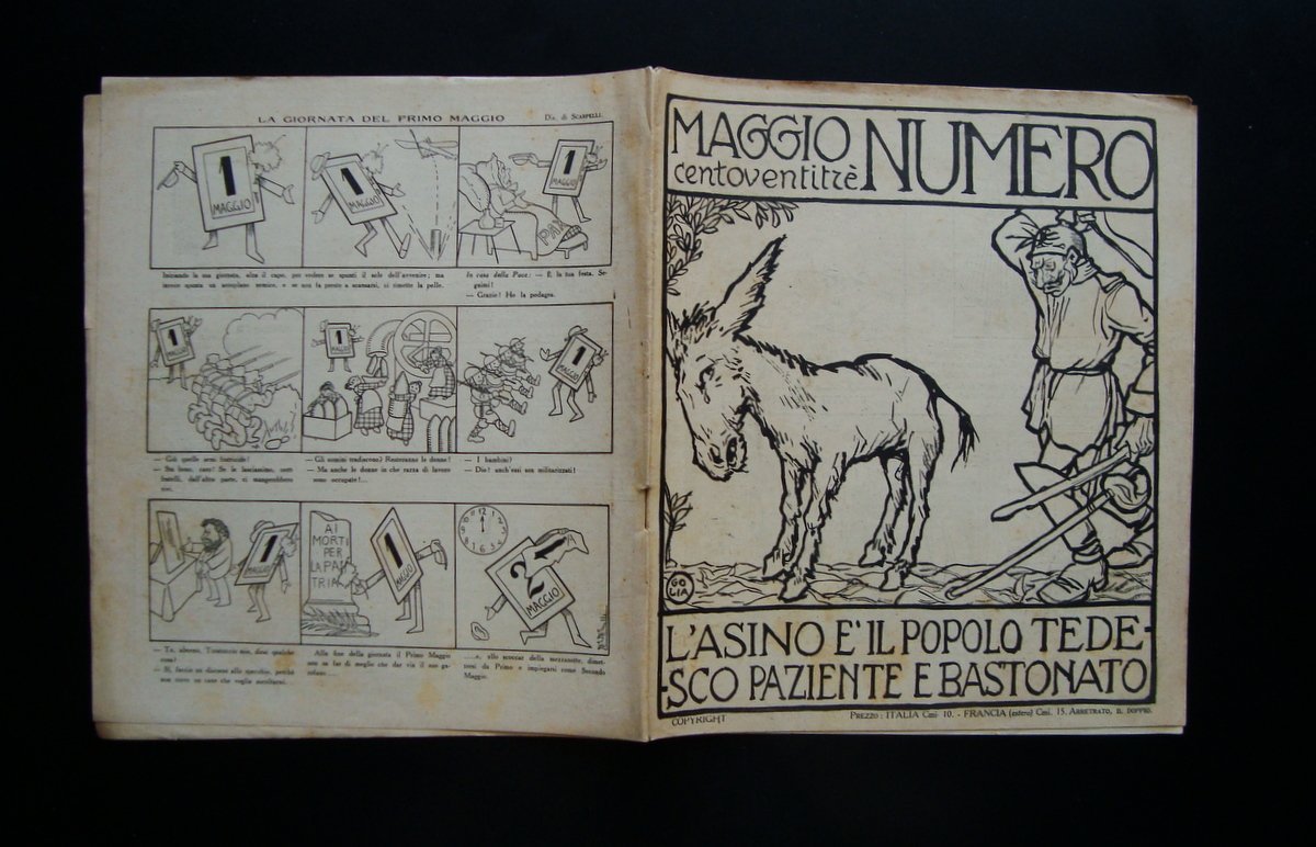MAGGIO NUMERO 123 Anno IV 30 Aprile 1916 Torino Golia …