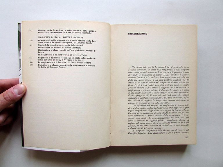 Magistratura e Sistema Politico Politica del Diritto Numero 3-4 Agosto …