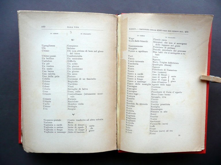 Mala Vita Gergo Camorra e Costumi Affiliati Prefazione Lombroso Perrella … | Immagine Gallery 6