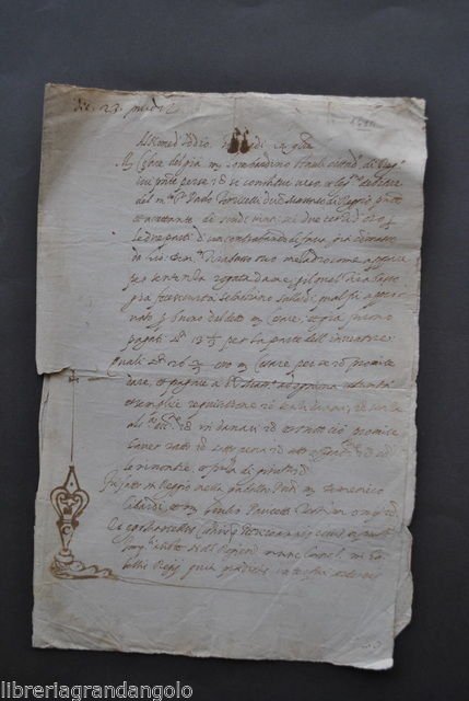 Manoscritto Costituzione Debito Reggio Emilia Torricelli Massaro Tabellioni 1584