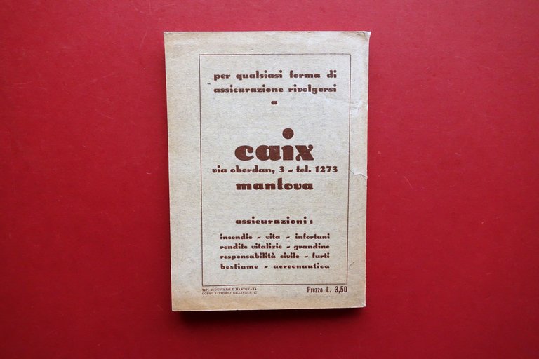 Mantova Guida Indicatore Generale Vie Piazze Carta Topografica 1934 | Immagine Gallery 2