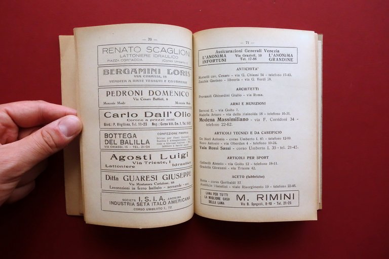 Mantova Guida Indicatore Generale Vie Piazze Carta Topografica 1934 | Immagine Gallery 3