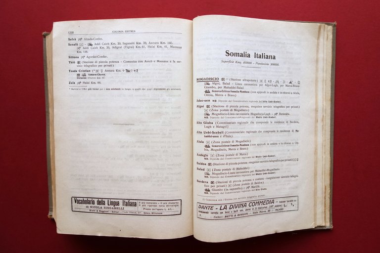 Manuale dei Pubblici Servizi Dizionario Comuni e Frazioni Italia Colonie … | Immagine Gallery 7