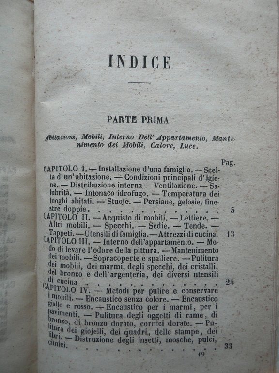 Manuale di Economia Domestica Guida delle Madri di Famiglia Rossi …