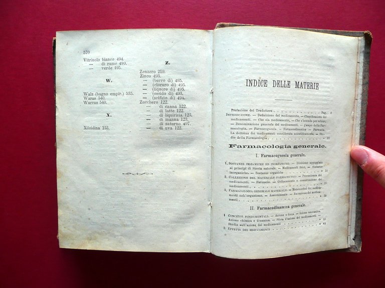 Manuale di Farmacologia Medico Veterinaria Vogel Rechiedei Milano 1872