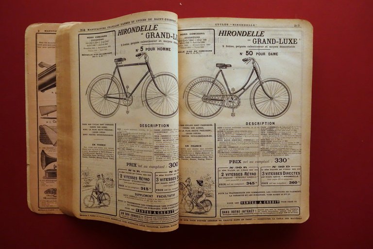 Manufacture Francaise d'Armes et Cycles Saint Etienne 15 Fascicoli Molto …