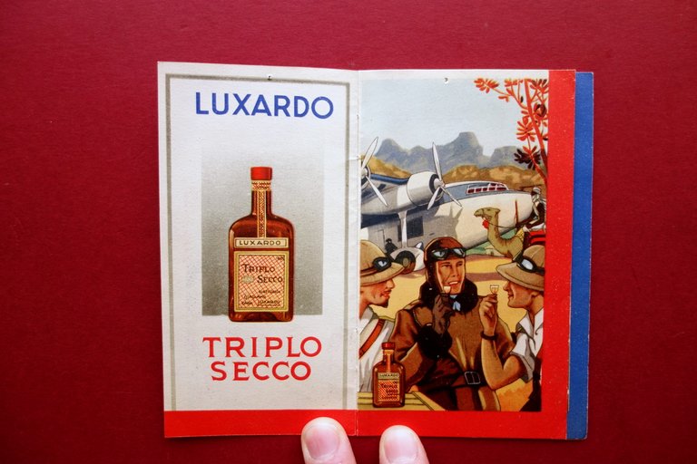Maraschino Luxardo Zara Libretto Pubblicit‡ Grafica 1938 Ginepro di Dalmazia