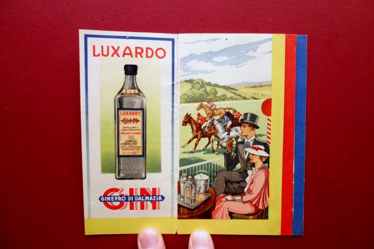 Maraschino Luxardo Zara Libretto Pubblicit‡ Grafica 1938 Ginepro di Dalmazia
