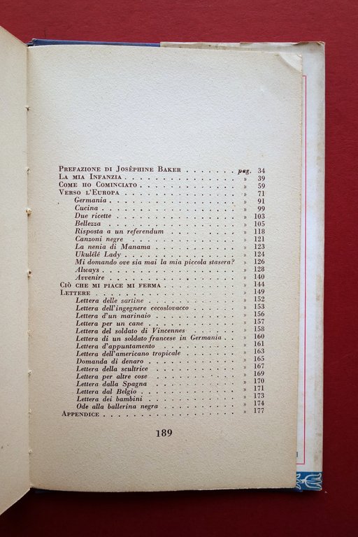 Marcel Sauvage Le memorie di Josephine Baker Mondadori Milano 1928 …