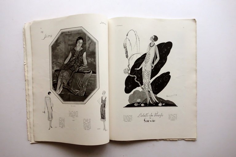 Marcello Dudovich Sogno Azzurro Acquarello Originale Pochoir La Donna 1925 | Immagine Gallery 5