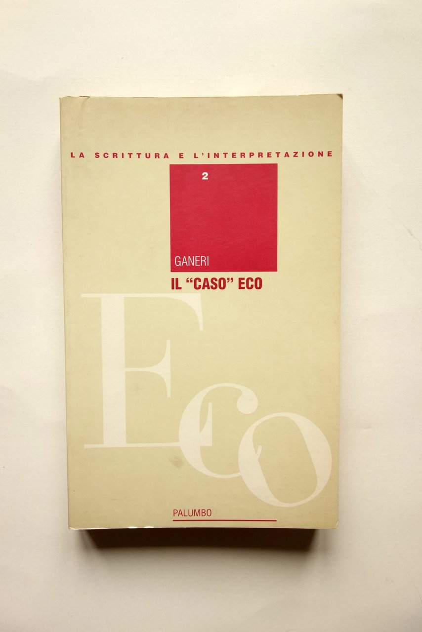 Margherita Ganeri il Caso Eco Palumbo Palermo 1991