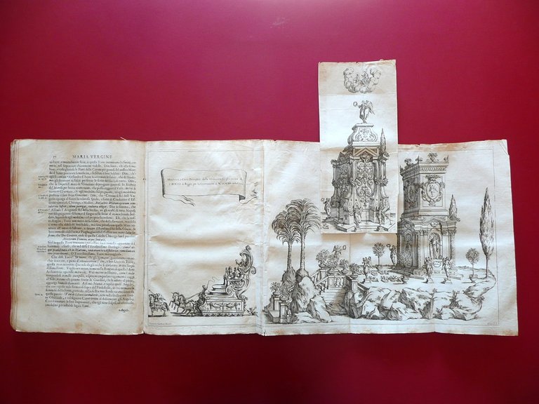 Maria Vergine Coronata Solennità fatta In Reggio Vedrotti 1675 Tavole …