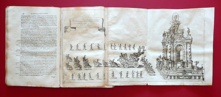 Maria Vergine Coronata Solennità fatta In Reggio Vedrotti 1675 Tavole …