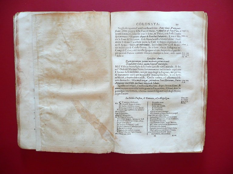 Maria Vergine Coronata Solennità fatta In Reggio Vedrotti 1675 Tavole …