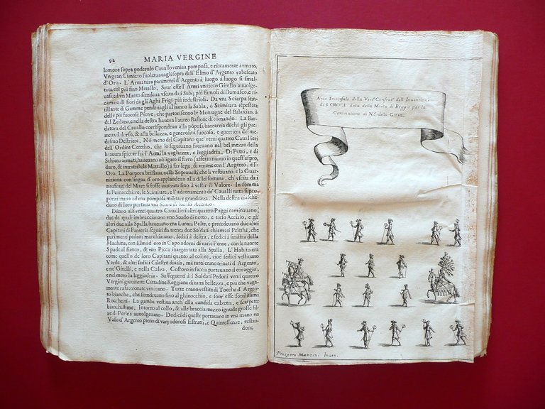 Maria Vergine Coronata Solennità fatta In Reggio Vedrotti 1675 Tavole …