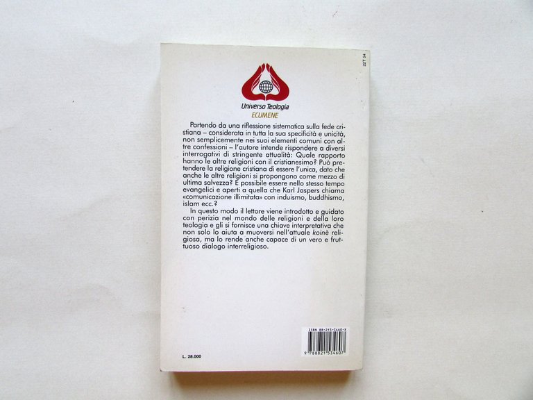 Mariasusai Dhavamony Teologia delle Religioni San Paolo Milano 1997