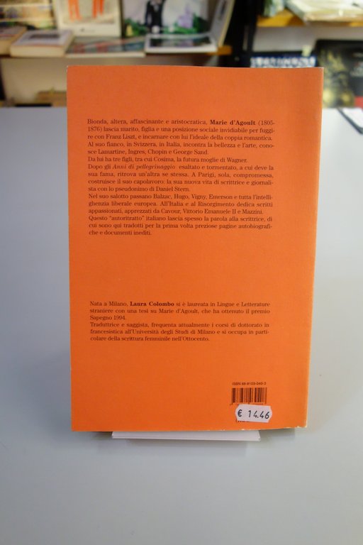 MARIE D'AGOULT AUTORITRATTO DI UN'INTELLETTUALE ROMANTICA COLOMBO DIABASIS STERN