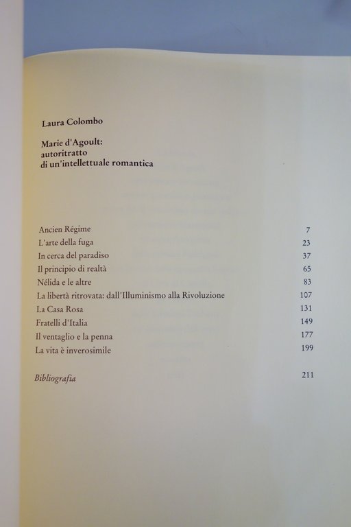 MARIE D'AGOULT AUTORITRATTO DI UN'INTELLETTUALE ROMANTICA COLOMBO DIABASIS STERN