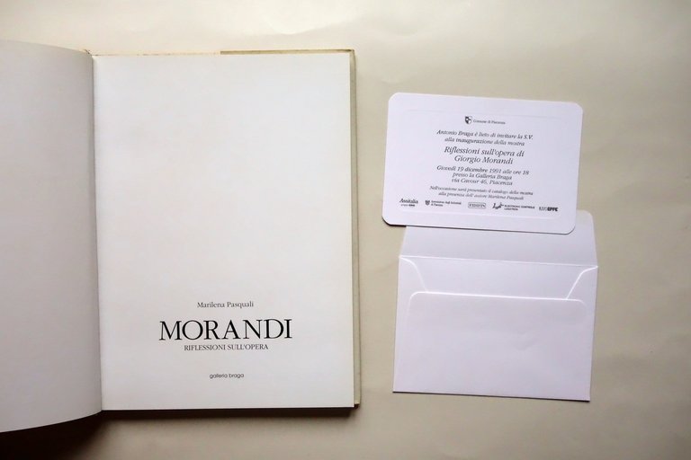 Marilena Pasquali Morandi Riflessioni sull'Opera Galleria Braga Piacenza 1991 | Immagine Gallery 2