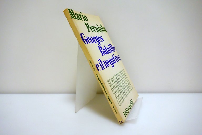 Mario Perniola Georges Bataille e il Negativo Feltrinelli Milano 1977 …