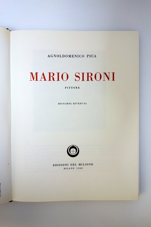 Mario Sironi Pittore Agnoldomenico Pica Edizioni del Milione Milano 1962 | Immagine Gallery 3