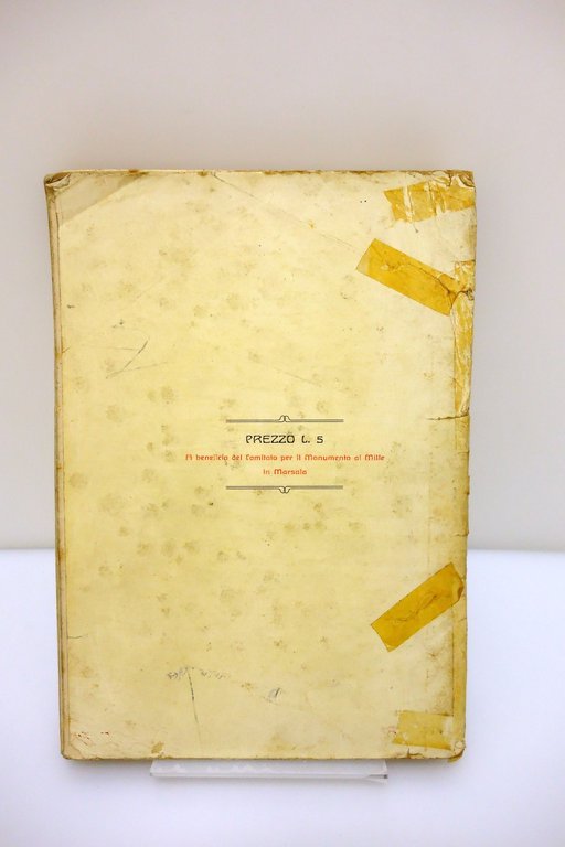 Marsala nella Epopea Garibaldina Andrea Figlioli 1916 Risorgimento