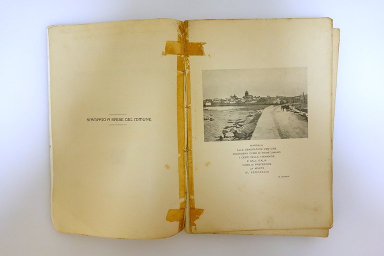 Marsala nella Epopea Garibaldina Andrea Figlioli 1916 Risorgimento