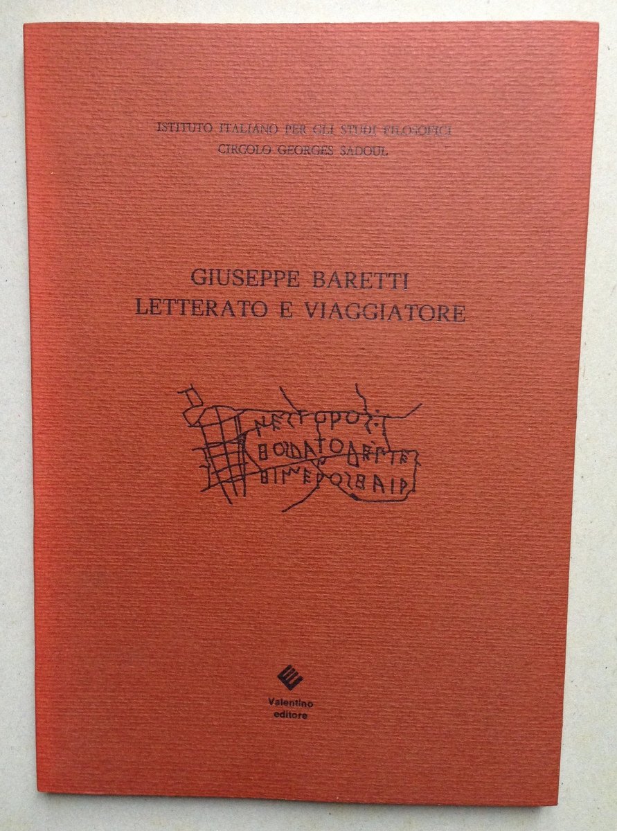 Martorelli Giuseppe Baretti Letterato e Viaggiatore Atti Convegno Napoli 1989