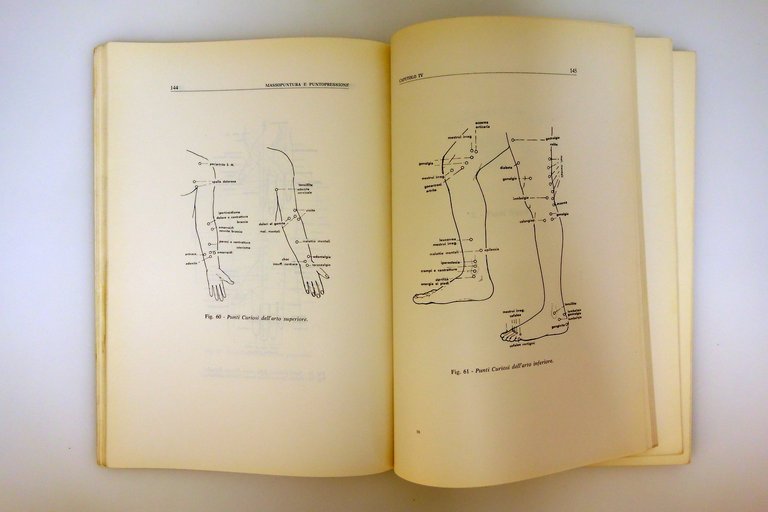 Massopuntura e Puntopressione Micromassaggio Lanza Ed. Subalpina Torino 1979