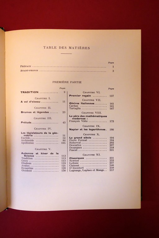 Mathematiques et Mathematiciens P. Dedron J. Itard Magnard Paris 1959