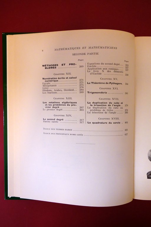 Mathematiques et Mathematiciens P. Dedron J. Itard Magnard Paris 1959