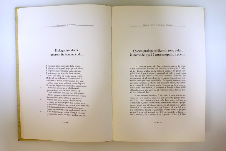 Matilde e Canossa il Poema di Donizone Bellocchi Marzi Aedes …