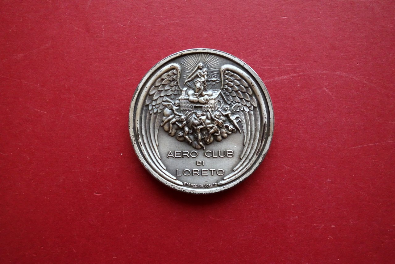 Medaglia Aero Club di Loreto Manifestazioni Aeree Lauretane 1965 Brancondi | Immagine principale