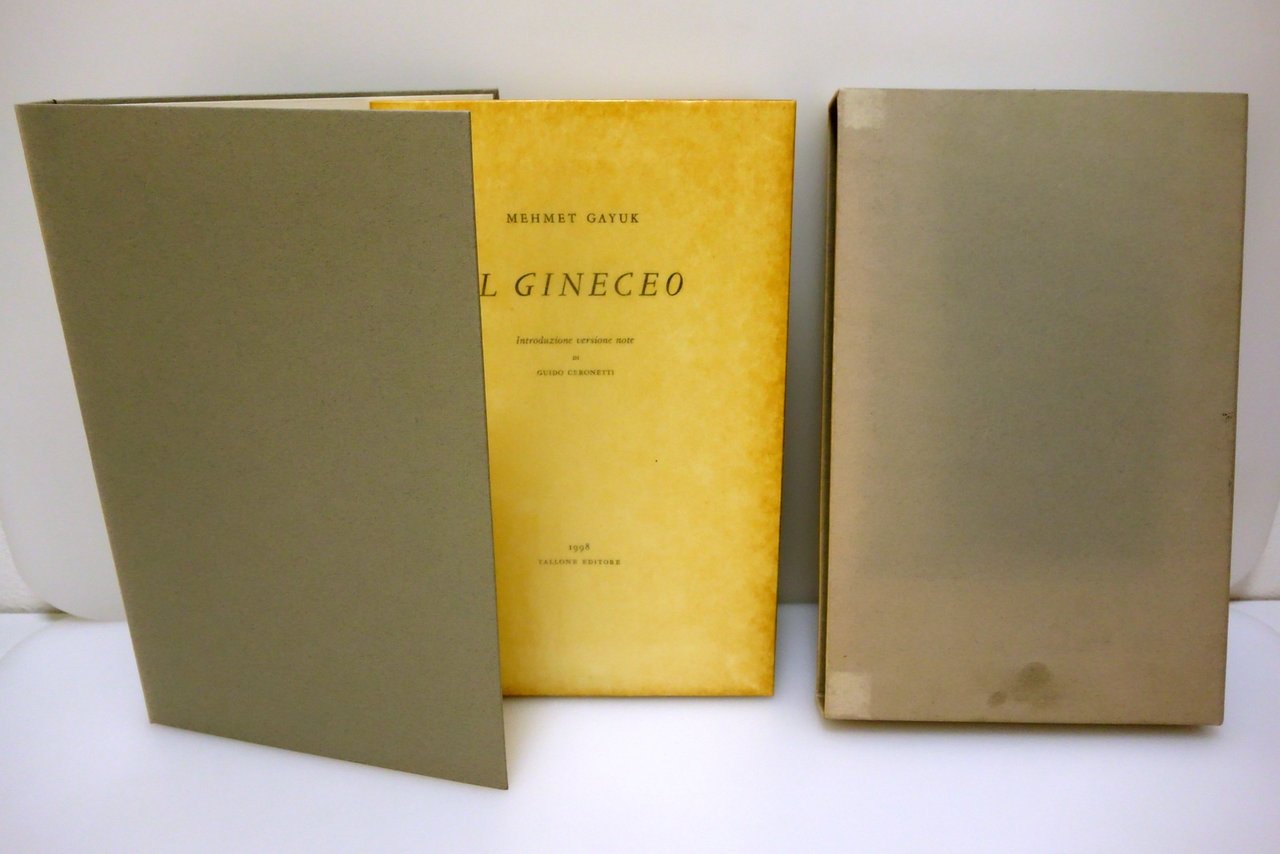 Mehmet Gayuk Il Gineceo Introduzione di Guido Ceronetti Tallone 1998 … | Immagine principale
