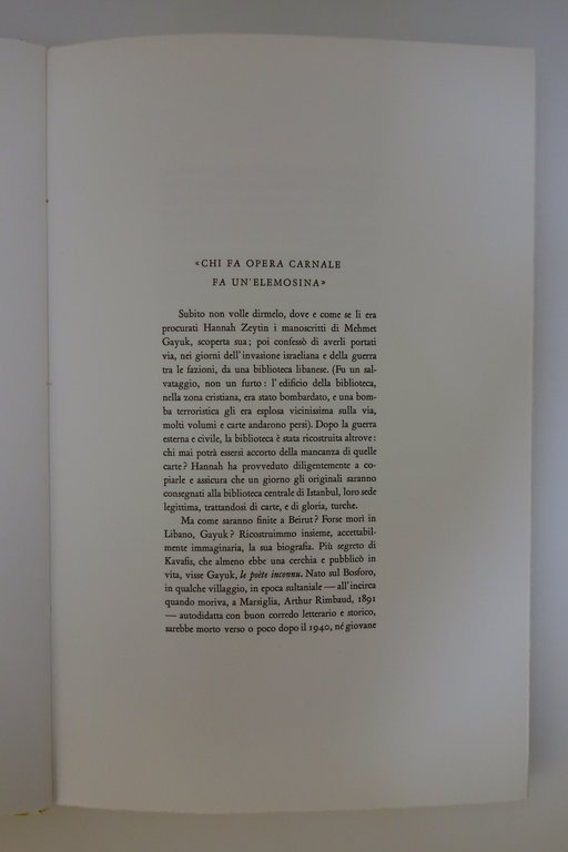 Mehmet Gayuk Il Gineceo Introduzione di Guido Ceronetti Tallone 1998 … | Immagine Gallery 2