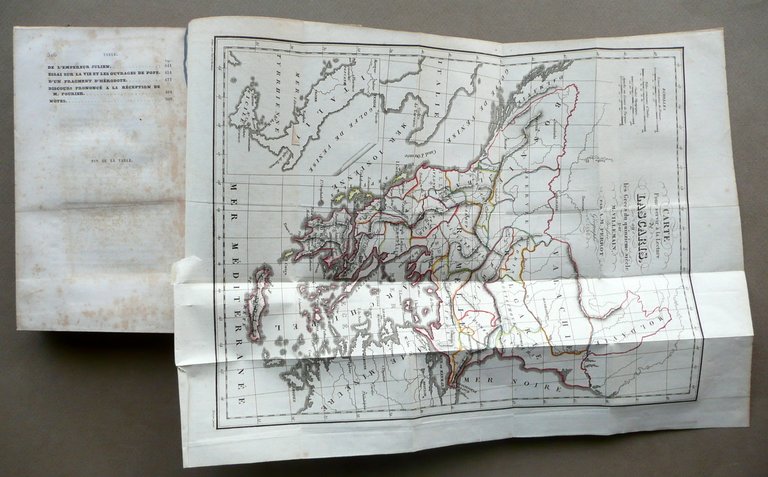 Melanges Historiques et Litteraires M. Villemain Ladvocat Paris 1827-28 3 …