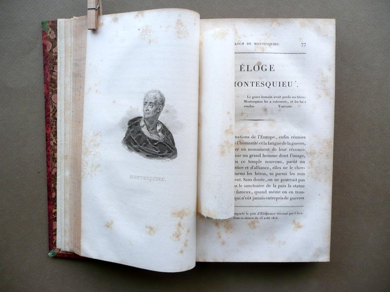 Melanges Historiques et Litteraires M. Villemain Ladvocat Paris 1827-28 3 …