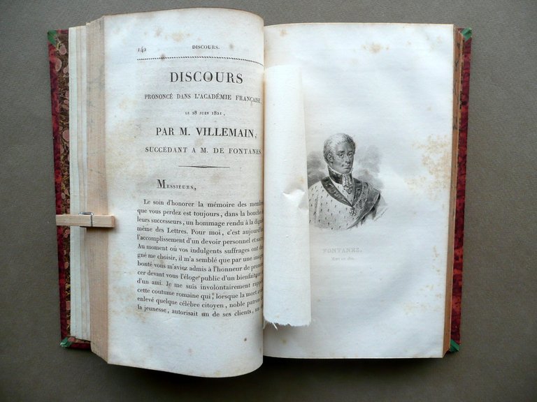 Melanges Historiques et Litteraires M. Villemain Ladvocat Paris 1827-28 3 …