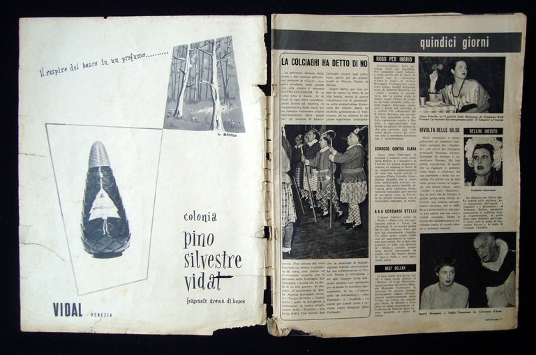 Melodramma Anno I Numero 1 Febbraio 1954 Lucia di Lammermoor …